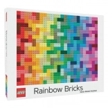 Puzzle Chronicle Books LEGO briques arc-en-ciel 1000 pièces