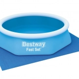 Bestway sous-couche de piscine 274 × 274 cm film de protection