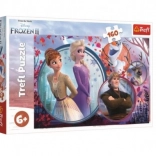 Puzzle Trefl Disney La Reine des neiges 2 – aventure entre sœurs, 160 pièces