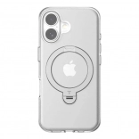 Torras Ostand Spin coque transparente pour iPhone 16