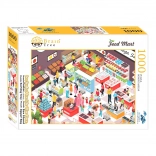 Puzzle BRAIN TREE Food Mart – supérette, 1000 pièces