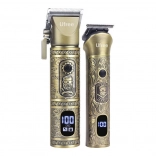 Ufree tondeuse sans fil et T‑tondeuse pour cheveux et barbe 3‑en‑1