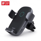 Support voiture sans fil Aukey avec charge Qi 10 W