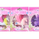 Licorne en plastique avec peigne pour enfants