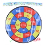 Cible velcro avec balles et fléchettes