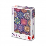 Puzzle relaxant mandalas 500 pièces XL