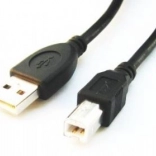 Câble USB 2.0 A–B 3 m noir