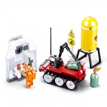 Sluban pompiers – robot télécommandé kit de construction