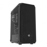 boîtier pc fury shobo sh4f midi tower avec verre trempé noir