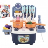 Petite cuisine avec accessoires pour enfants