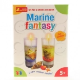 Fabrication de bougies – fantaisie marine