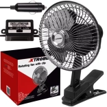 Ventilateur de voiture rotatif avec clip Xtrobb