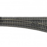 Aiguillage droit Piko avec ballast