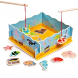 Jeu en bois magnétique de pêche aux poissons BIGJIGS TOYS