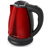 Bouilloire électrique Victoria rouge 1,8L