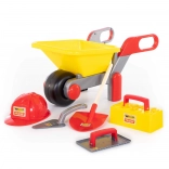 Set de construction pour enfants Wader Polesie avec brouette