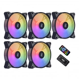 Kit de ventilateurs AIGO 120 mm ARGB 5 en 1