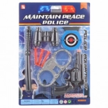 Set de police pour enfants avec accessoires