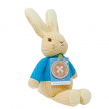 Lapin en peluche Pierre en jersey doux Made with Love 18 cm