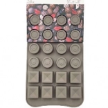 Moule en silicone pour pralines, 24 cavités, 14 × 23 cm