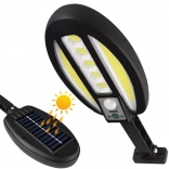 Lumière LED solaire avec capteur de mouvement