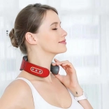 Appareil de massage électrique pour le cou – rouge
