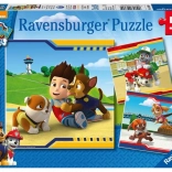 Puzzle Ravensburger Paw Patrol Best Friends 3×49 pièces