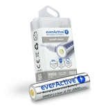 Batterie rechargeable 18650 3,7 V Li‑ion 2600 mAh avec micro USB EVERACTIVE