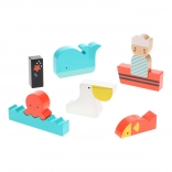 Puzzle en bois Sur la mer PETIT COLLAGE