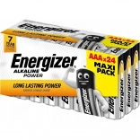 piles alcalines AAA ENERGIZER Alkaline Power 24 pcs