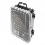 Ensemble d’outillage de précision 115 pièces pour la réparation d’électronique DIGITUS