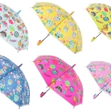 Parapluie automatique avec petites chouettes