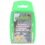Jeu de cartes Top Trumps Minecraft