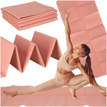 Tapis de yoga et fitness pliable rose 179 × 61 × 0,4 cm (TPE)