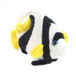 poisson en peluche avec clip 18 cm