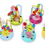 VIGA labyrinthe de perles en bois pour le développement de la motricité, 1 pc