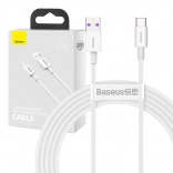 Baseus Superior câble USB vers USB‑C 66 W, 2 m, blanc