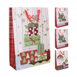 Sac cadeau en papier L 31 × 44 × 12 cm Noël