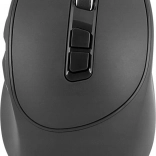 Souris sans fil 2,4 GHz avec interrupteurs silencieux et recharge USB‑C – noir