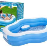 Piscine familiale gonflable avec hublot et sièges BESTWAY 270 × 198 × 51 cm