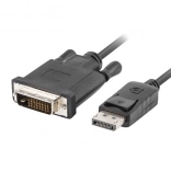 Câble DisplayPort vers DVI-D (24+1) 1 m noir