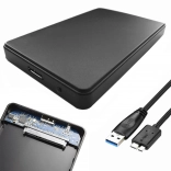Boîtier pour disques HDD/SSD 2,5" USB 3.0 SATA
