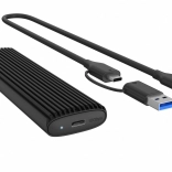 Icy Box IB-1808MCT-CU31 boîtier externe pour SSD M.2 NVMe et SATA USB-C 10 Gb/s