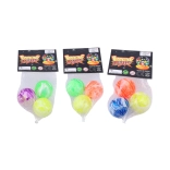 Set de 3 balles rebondissantes 3,5 cm