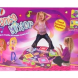 Tapis de danse interactif avec lumières et musique