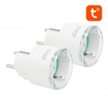 Prise Wi‑Fi intelligente avec mesure de consommation GOSUND SP111 3680 W 16 A – Tuya – lot de 2