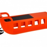 Luge en plastique Kamzík avec sangle 85 × 41 cm – Orange