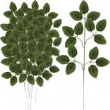 Set de feuilles de rose artificielles 51 × 25 cm, 12 pièces