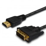 Câble HDMI vers DVI 1,8 m avec connecteurs plaqués or