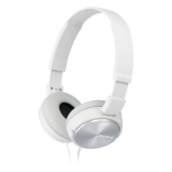 casque Sony MDR-ZX310AP blanc avec microphone
